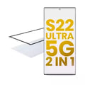 2 in 1 Front Glass With OCA Pre-Installed For Samsung Galaxy S22 Ultra 5G