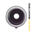 Back Camera (Macro) Lens With Bracket / Bezel For Xiaomi Redmi Note 13 Pro Plus 5G (Silver)