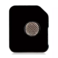 Flash Light / Power Flex Bracket With Microphone Mesh For iPhone 11 Pro (Silver) (10 Pack)