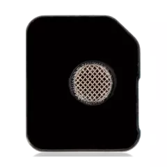Flash Light / Power Flex Bracket With Microphone Mesh For iPhone 11 Pro (Silver) (10 Pack)