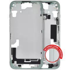 Mid-Frame Housing W/ Small Parts For iPhone 15 (EU / Global Version) (Aftermarket Plus) (Green)