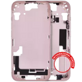 Mid-Frame Housing W/ Small Parts For iPhone 15 (EU / Global Version) (Aftermarket Plus) (Pink)