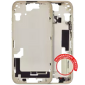 Mid-Frame Housing W/ Small Parts For iPhone 15 (EU / Global Version) (Aftermarket Plus) (Yellow)