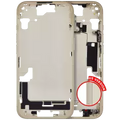 Mid-Frame Housing W/ Small Parts For iPhone 15 (US Version) (Aftermarket Plus) (Yellow)