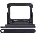 Dual Sim Card Tray For iPhone 16 / 16 Plus (Black)