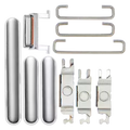 Hard Buttons (Power / Volume / Switch) For iPhone 11 Pro / 11 Pro Max (Silver)