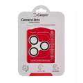 Casper Camera Lens Protector For iPhone 16 Pro / 16 Pro Max (Silver) (Clear)