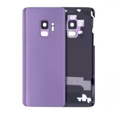 Back Cover Glass With Camera Lens For Samsung Galaxy S9 (No Logo) (Aftermarket Plus) (Lilac Purple)