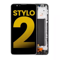 LCD Assembly With Frame For LG G Stylo 2 (Refurbished) (Black)