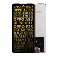 LCD Assembly Without Frame For Oppo A1 (2023) / A98 / F23 (Refurbished) (All Colors)