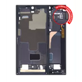 Mid-Frame Housing For Samsung Galaxy S22 Ultra 5G (International Version) (Phantom Black)