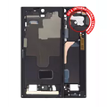 Mid-Frame Housing For Samsung Galaxy S22 Ultra 5G (US & International Version) (Phantom Black)