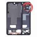 Mid-Frame Housing For Samsung Galaxy S22 5G (US & International Version) (Phantom Black)
