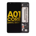 LCD Assembly With Frame For Samsung Galaxy A01 Core (A013 / 2020) (Refurbished) (Black)