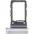 Single Sim Card Tray For Samsung Galaxy Z Flip 6 (F741) (Premium) (Silver Shadow)
