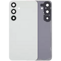 Back Cover Glass With Camera Lens For Samsung Galaxy S24 Plus 5G (No Logo) (Aftermarket Plus) (Jade Green)