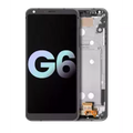 LCD Assembly With Frame For LG G6 (Genuine OEM) (Astro Black)