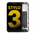 LCD Assembly With Frame For LG Stylo 3 (Refurbished) (Black)