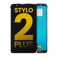 LCD Assembly Without Frame For LG Stylo 2 Plus (K550 / MS550) (Refurbished) (Black)