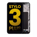 LCD Assembly With Frame For LG Stylo 3 Plus (TP450 / MP450 / M470) (Refurbished) (Black)