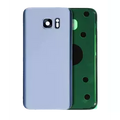 Back Cover Glass For Samsung Galaxy S7 Edge (Service Pack) (Blue)