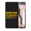 LCD Assembly With Frame For Asus ZenFone 3 Zoom (ZE553KL / 2017) (Refurbished) (Black)