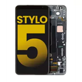 LCD Assembly With Frame For LG Stylo 5 (Refurbished) (Aurora Black)
