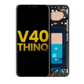 OLED Assembly With Frame For LG V40 ThinQ (Refurbished) (Black)