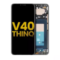 OLED Assembly With Frame For LG V40 ThinQ (Refurbished) (Platinum Gray)
