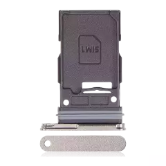 Single Sim Card Tray For Samsung Galaxy S24 Ultra 5G (Premium) (Titanium Gray)