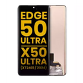 OLED Assembly Without Frame For Motorola Moto Edge 50 Ultra / X50 Ultra (XT2401 / 2024) (Refurbished) (All Colors)