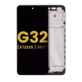 LCD Assembly With Frame For Motorola Moto G32 (XT2235 / 2022) (Refurbished) (All Colors)