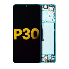 OLED Assembly With Frame For Huawei P30 (2019) (Refurbished) (Aurora)
