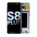 OLED Assembly With Frame For Samsung Galaxy S8 Plus (Service Pack) (Gray / Violet)
