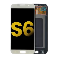 OLED Assembly Without Frame For Samsung Galaxy S6 (Refurbished) (White Pearl)