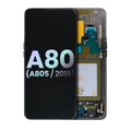 OLED Assembly With Frame For Samsung Galaxy A80 (A805 / 2019) (Service Pack) (Phantom Black)