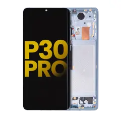 OLED Assembly With Frame For Huawei P30 Pro (Aftermarket Plus) (Breathing Crystal)