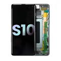 OLED Assembly With Frame For Samsung Galaxy S10 (Service Pack) (Prism Green)