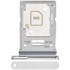 Dual Sim Card Tray For Samsung Galaxy Tab S9 FE Plus 12.4" (X616) (2023) (Silver)
