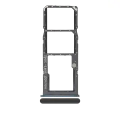 Dual Sim Card Tray For Samsung Galaxy A71 (A715 / 2020) (Prism Crush Black)