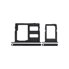 Sim Card Tray For Samsung Galaxy A6 (A600 / 2018) / A6 Plus (A605 / 2018) (Black)