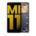 OLED Assembly With Frame For Xiaomi Mi 11 (Refurbished) (Black)