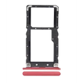 Dual Sim Card Tray For Xiaomi Mi 8 Lite (Red)