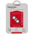Casper Camera Lens Protector For iPhone 14 / 14 Plus (Red) (Clear)