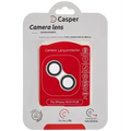 Casper Camera Lens Protector For iPhone 14 / 14 Plus (Silver) (Clear)
