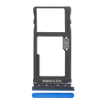 Single Sim Card Tray For Motorola One Vision (XT1970 / 2019) (Sapphire Blue)