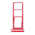 Dual Sim Card Tray For Samsung Galaxy A02S (A025 / 2020) / A03 (A035 / 2021) (Red)