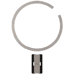 Wireless NFC Charging MagSafe Magnet Compatible For iPhone 16 / 16 Plus / 17 (Premium)