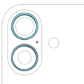 Back Camera Bezel Ring Only For iPhone 16 / 16 Plus (Teal) (2 Piece Set)