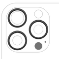 Back Camera Bezel Ring Only For iPhone 16 Pro / 16 Pro Max (Black Titanium) (3 Piece Set)